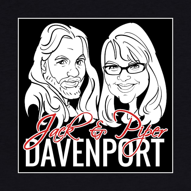 Jack & Piper Davenport - Caricature Logo by Davenport Shop